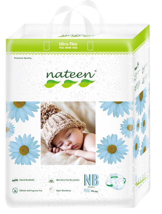 超薄baby diaper -NB（80）