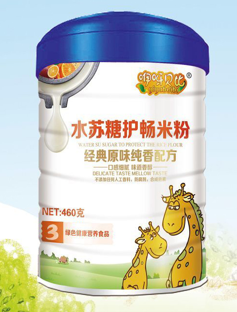 咿呀贝比水苏糖护肠营养米粉