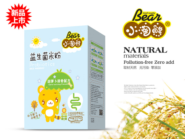 小淘熊胡萝卜排骨益生菌米粉