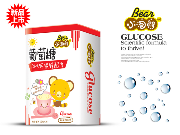 小淘熊DHA钙铁锌葡萄糖