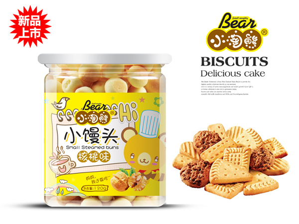 小淘熊小馒头-核桃味