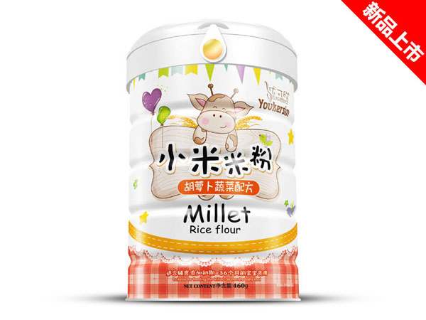 优可欣铁听胡萝卜蔬菜小米米粉听装
