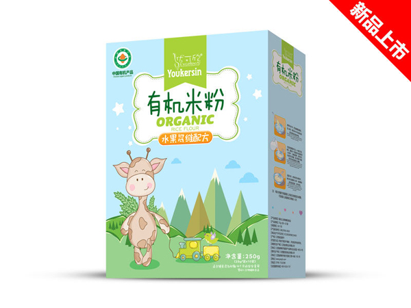 优可欣水果多维有机米粉盒装