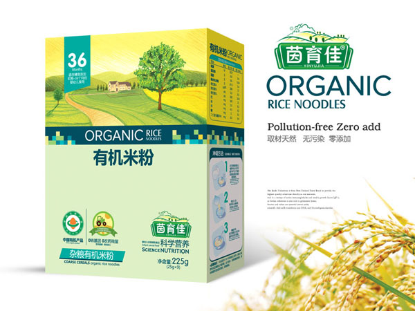 茵育佳杂粮有机米粉盒装
