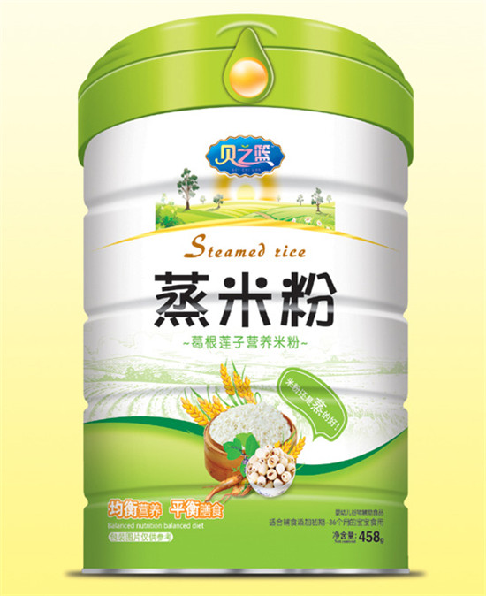 贝之篮葛根莲子-蒸米粉
