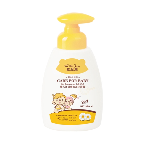 唯昵熊婴儿洋甘菊洗发沐浴露320ml