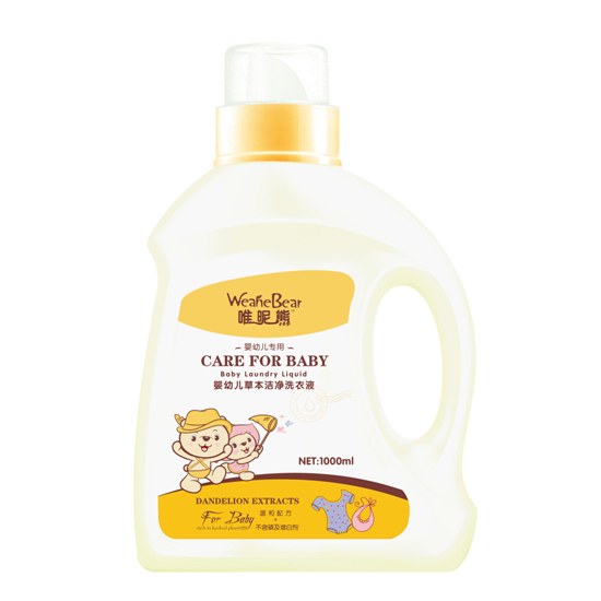 唯昵熊婴幼儿草本洁净洗衣液1000ml