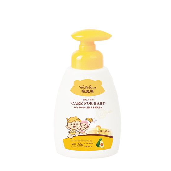 唯昵熊婴儿乳木果洗发水210ml