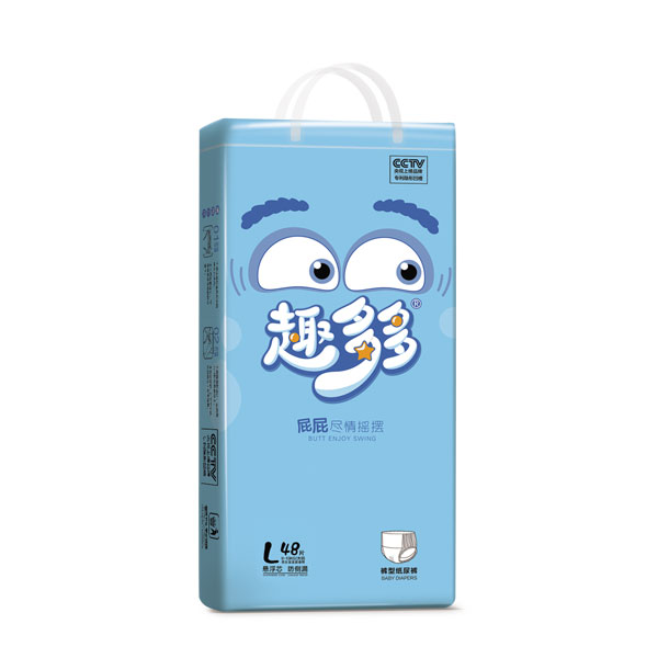 趣多多裤型纸尿裤L48