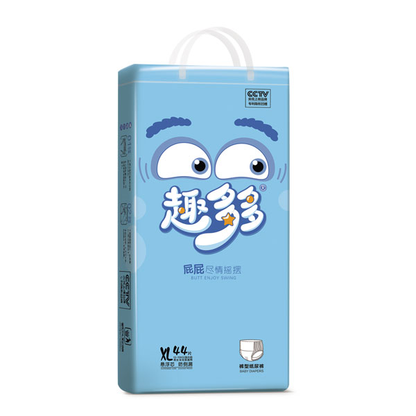 趣多多裤型纸尿裤XL44