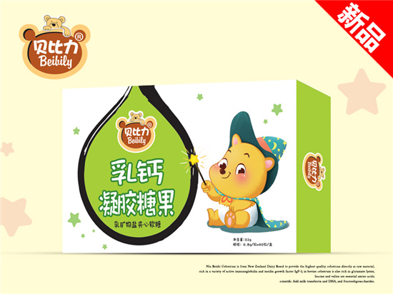 贝比力乳钙凝胶糖果