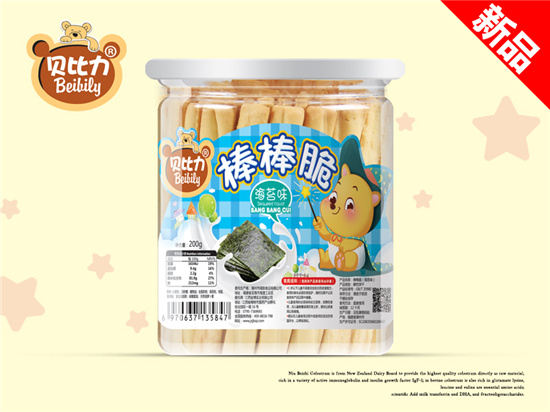 贝比力棒棒脆海苔味