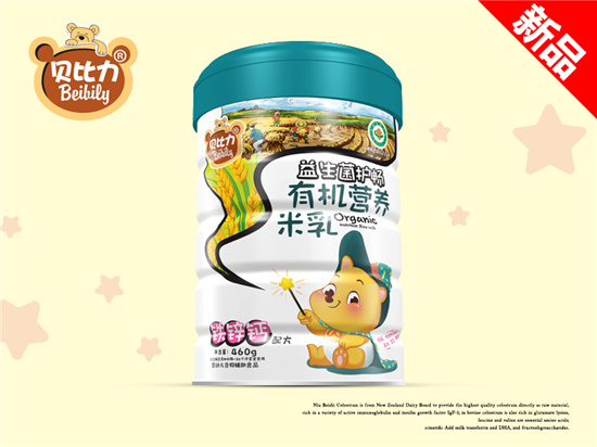 贝比力钙铁锌有机营养米乳听装