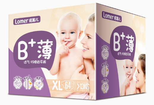诺美儿B+薄环腰裤XL64片
