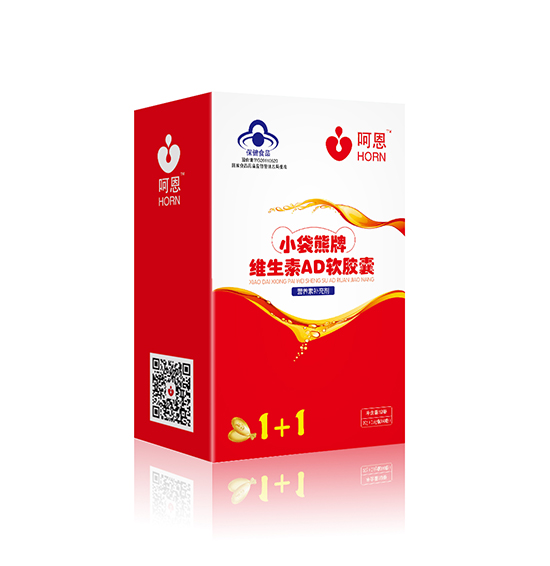 呵恩小袋熊维生素AD软胶囊