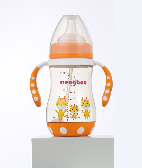 盟宝防摔底座PPSU奶瓶-橙色240ml.jpg