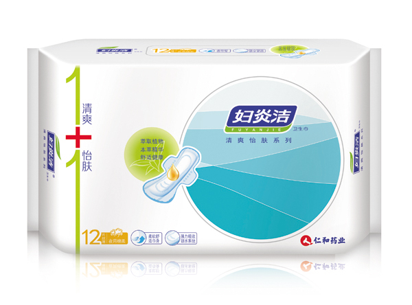 仁和药业妇炎洁卫生巾-夜用棉柔12片.jpg