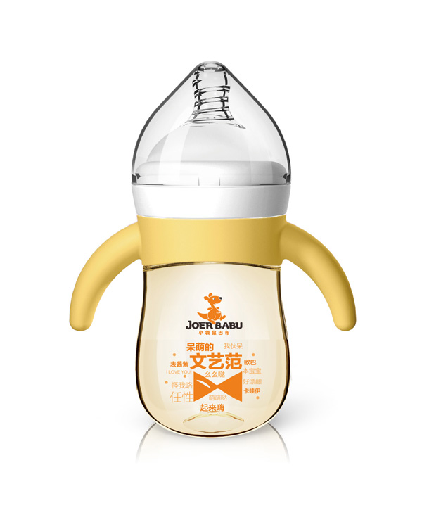 小袋鼠巴布硅胶手柄奶瓶BP-855-03.jpg