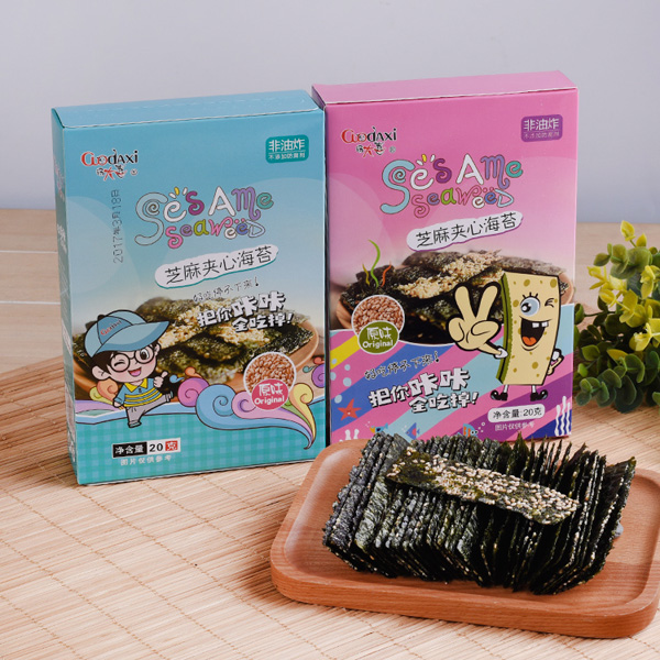 锅大喜芝麻夹心海苔休闲食品20g.jpg