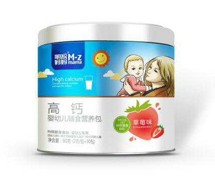 明智妈妈高钙婴幼儿辅食营养包-草莓味.jpg