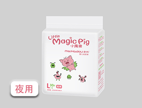 麦卡兜小魔猪夜用型纸尿裤L码30片 .jpg 麦卡兜小魔猪夜用型纸尿裤L码30片 .jpg