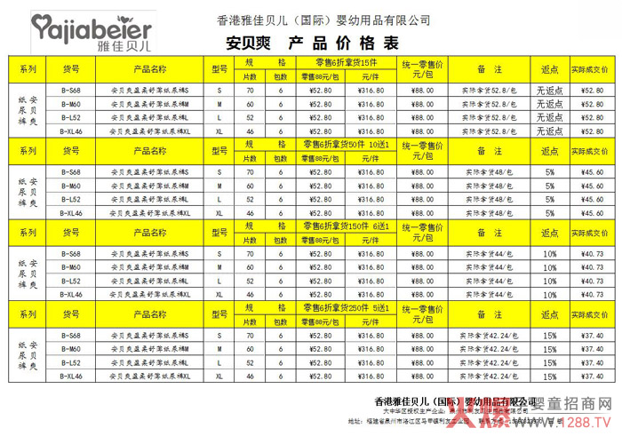 安贝爽新品纸尿裤价格表.jpg