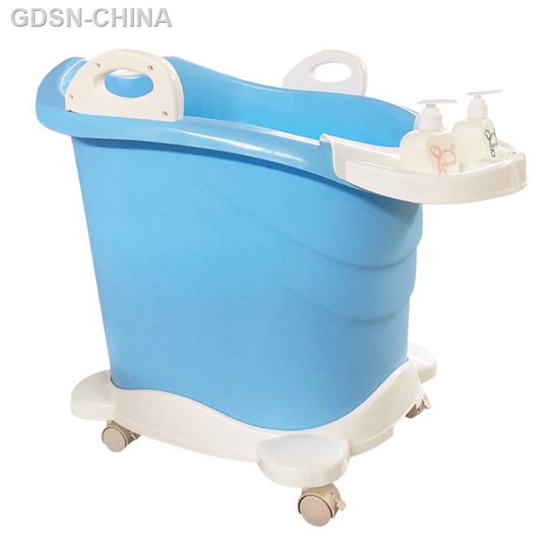 青蛙嘟迪立式滑轮浴桶蓝色.jpg