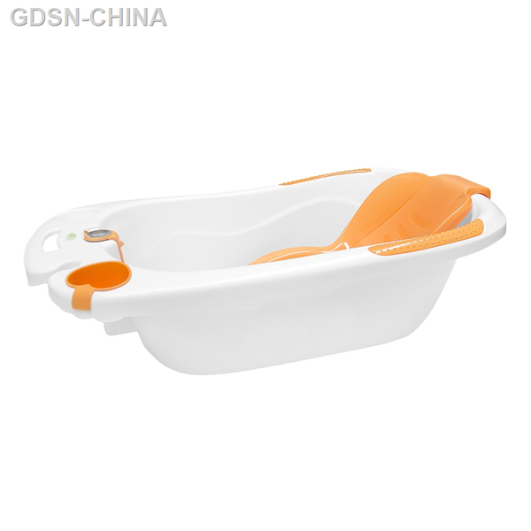 青蛙嘟迪心语测温浴盆橙白.jpg