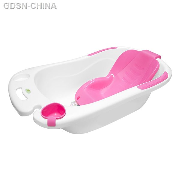 青蛙嘟迪心语舒适躺板浴盆粉白.jpg