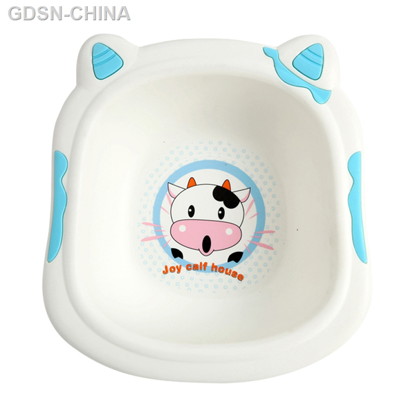 青蛙嘟迪可爱奶牛脸盆蓝色（大号）.jpg