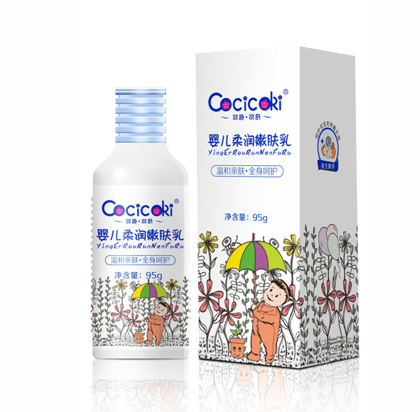可趣可奇婴儿柔润嫩肤乳 95g.jpg