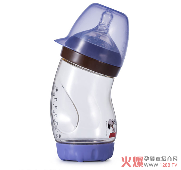 史努比宽口弯身防胀气PPSU奶瓶150ml.jpg