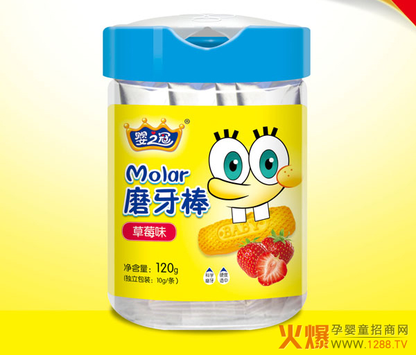 婴之冠磨牙棒-草莓味120g.jpg