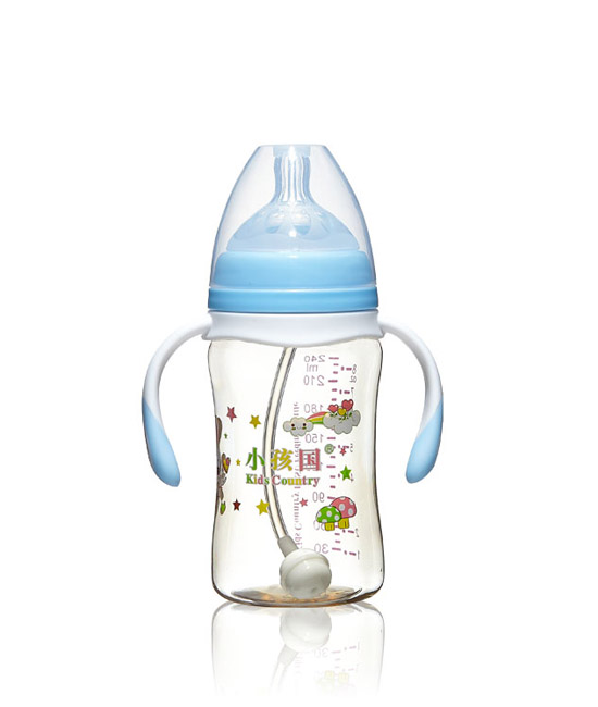小孩国宽口直身自动PPSU安全奶瓶蓝色240ML.jpg