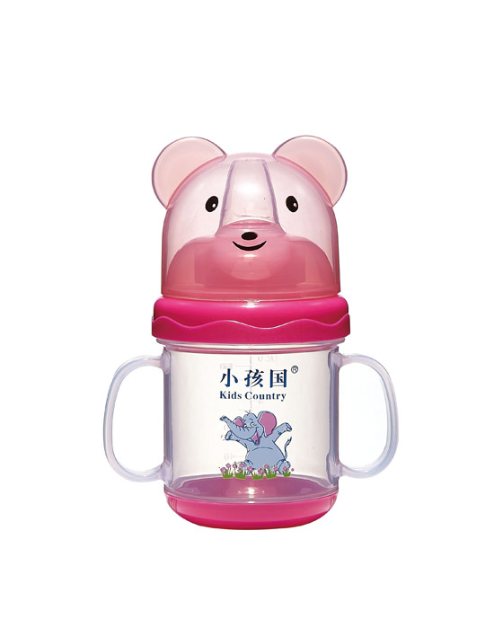 小孩国道达尔小熊双色学饮杯粉色180ML.jpg