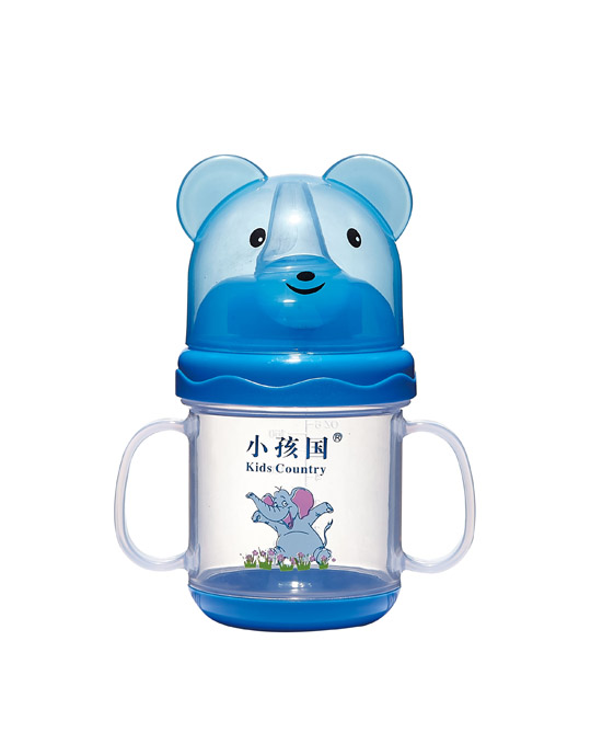 小孩国道达尔小熊双色学饮杯蓝色180ML.jpg