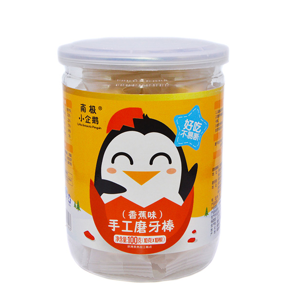 南极小企鹅手工磨牙棒新品香蕉味罐装.jpg