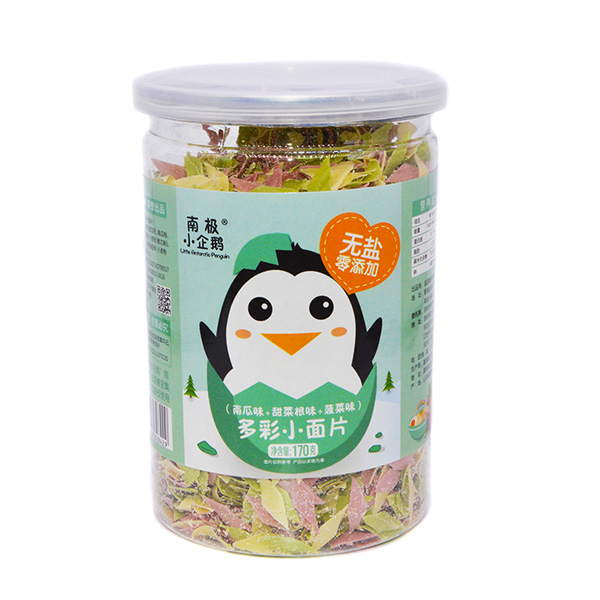 南极小企鹅无盐多彩小面片南瓜味+甜菜根味+菠菜味.jpg