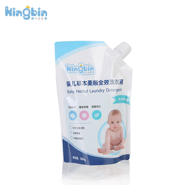 今品堂婴儿草本柔顺全效洗衣液500ml袋装.jpg