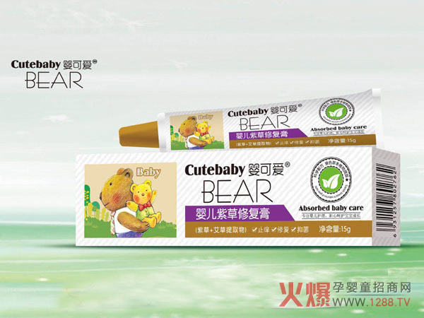 婴可爱婴儿紫草修复膏15g.jpg