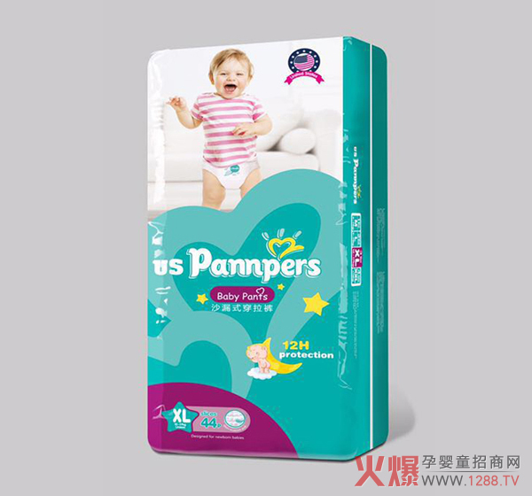 美国帮宝适沙漏式穿拉裤XL码44片.jpg