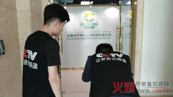 苹果树母婴营养品携手央视展开拍摄工作1.jpg