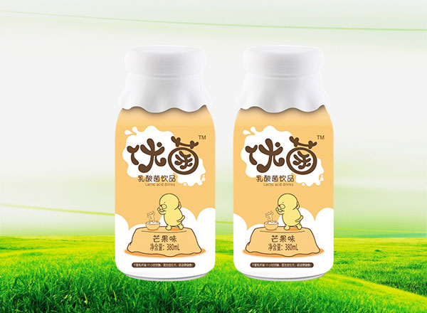 优菌乳酸菌饮品芒果味瓶装380ml.jpg