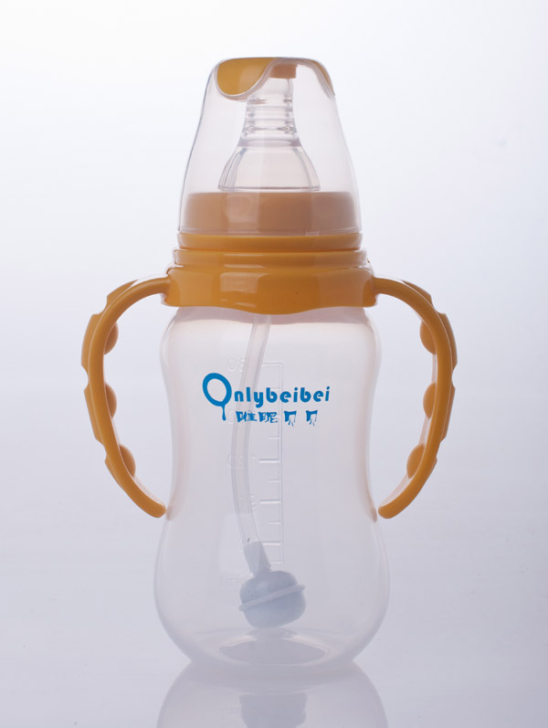 唯昵贝贝WA25标口PP奶瓶橙色150ml.jpg