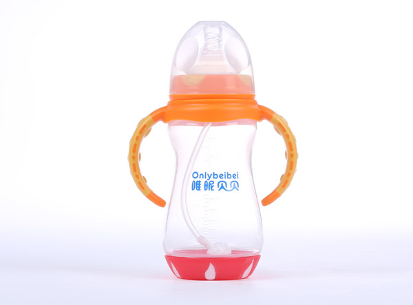 唯昵贝贝WA50宽口双色PP奶瓶橙黄300ml.jpg