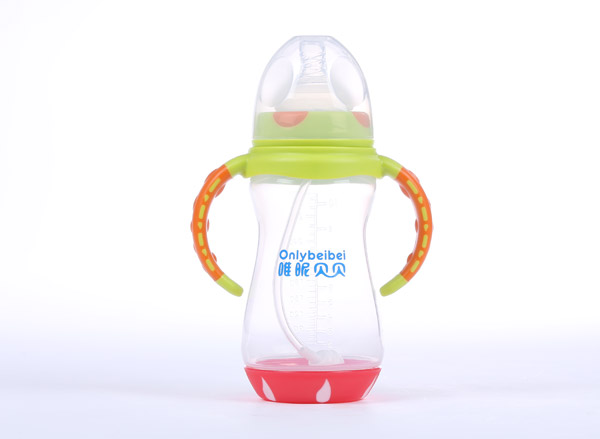唯昵贝贝WA50宽口双色PP奶瓶红绿300ml.jpg