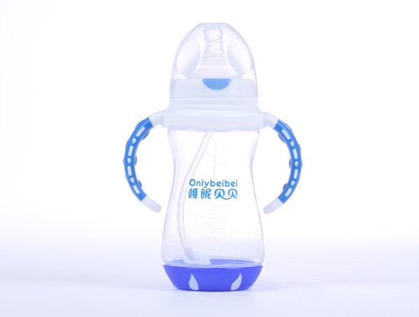 唯昵贝贝WA50宽口双色PP奶瓶蓝白300ml.jpg