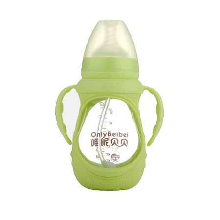 唯昵贝贝WA54硅胶防护玻璃奶瓶240ml绿色.jpg