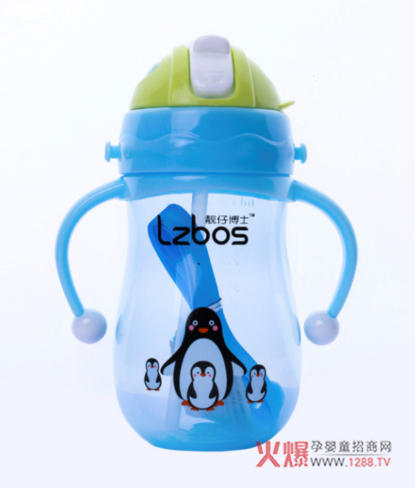 靓仔博士PP炫彩防喷背带水壶350ML.jpg