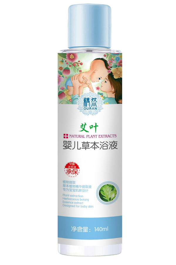 藕然艾叶婴儿草本浴液.jpg
